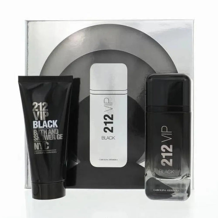 212 VIP Black by Carolina Herrera original gift set box
