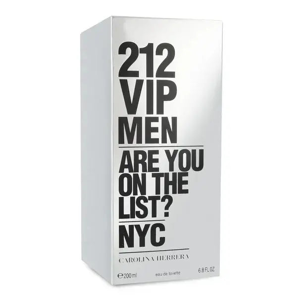 212 VIP Men By Carolina Herrera For Men 6.7 oz EDT Spray Carolina Herrera