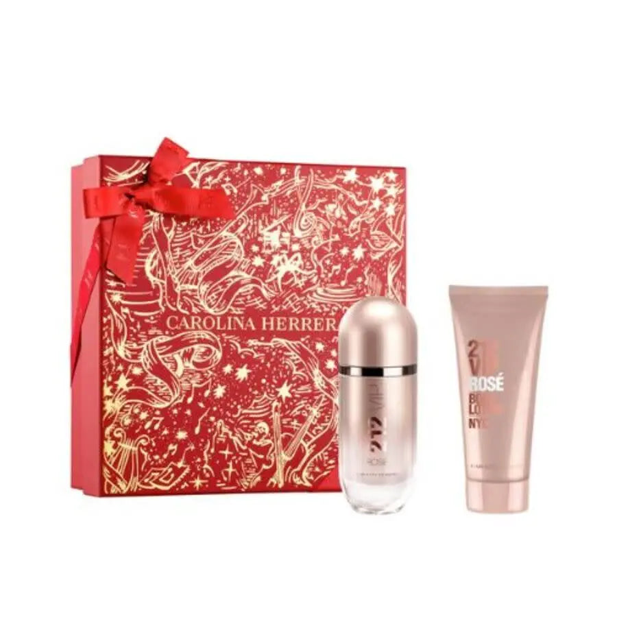 212 VIP Rose 2-Piece Set By Carolina Herrera For Women 2.7oz EDP Spray