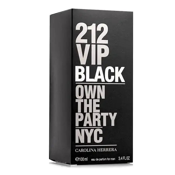 212 Vip Black By Carolina Herrera - For Men 3.4oz EDP Spray