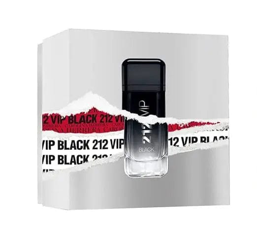 212 VIP Black By Carolina Herrera - For Men 3Pcs Gift Set EDP.
