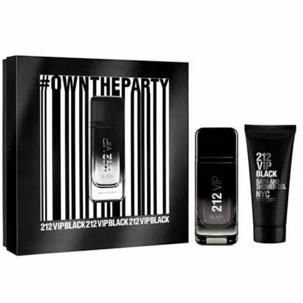 212 Vip Black By Carolina Herrera For Men (Gift Set) - perfumesandrea