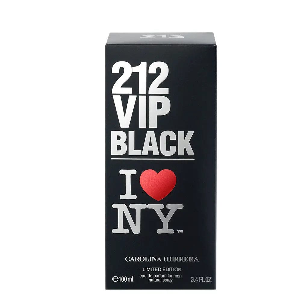 212 Vip Black I Love NYC By Carolina Herrera - For Men 3.4oz EDP Spray