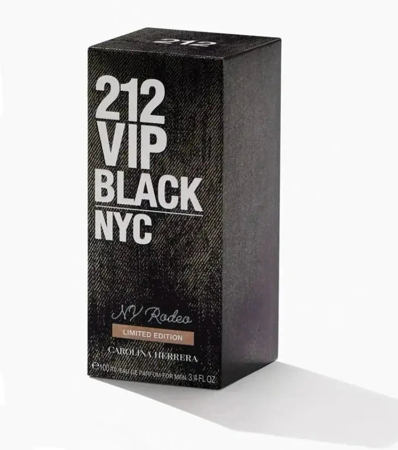 212 VIP Black NYC Rodeo by Carolina Herrera 3.4oz EDP for Men