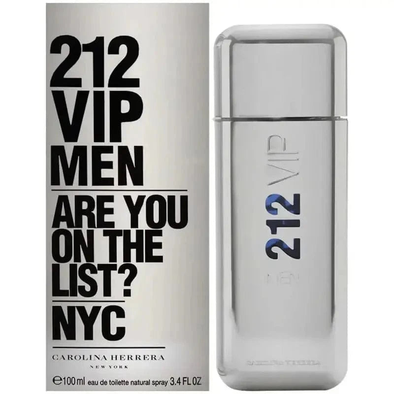 212 VIP Men By Carolina Herrera - For Men 3.4oz EDT Spray