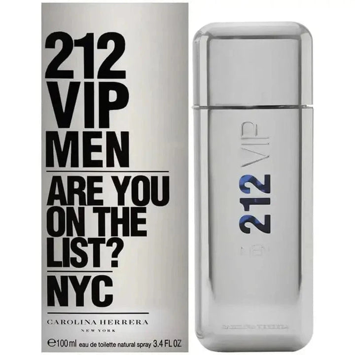 212 VIP Men By Carolina Herrera - For Men 3.4oz EDT Spray