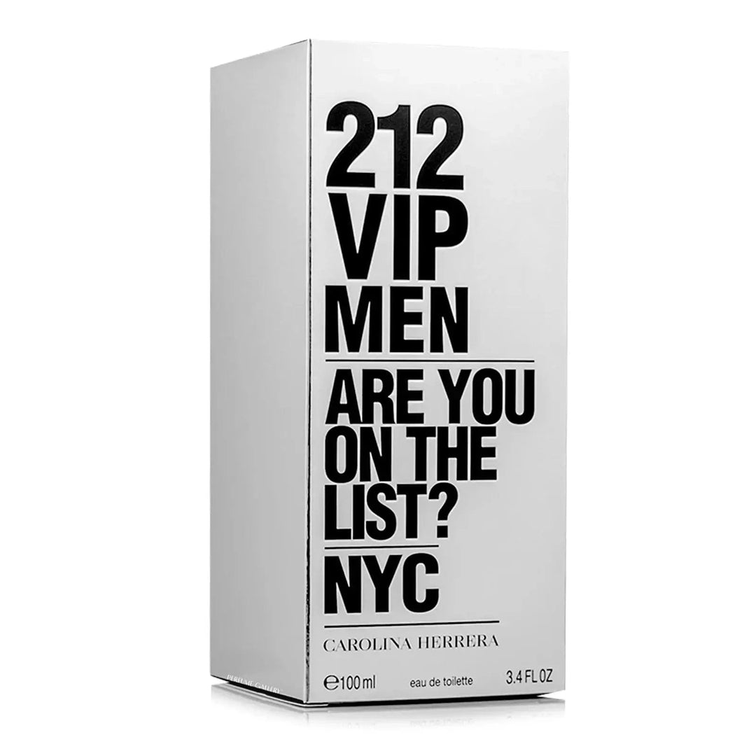 212 VIP Men By Carolina Herrera - For Men 3.4oz EDT Spray