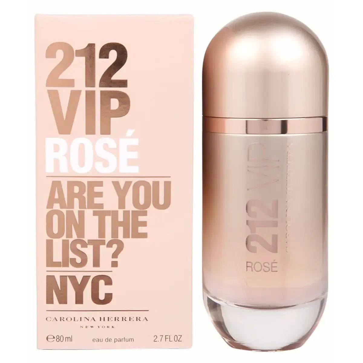 212 VIP Rose By Carolina Herrera - For Women 2.7oz EDP.