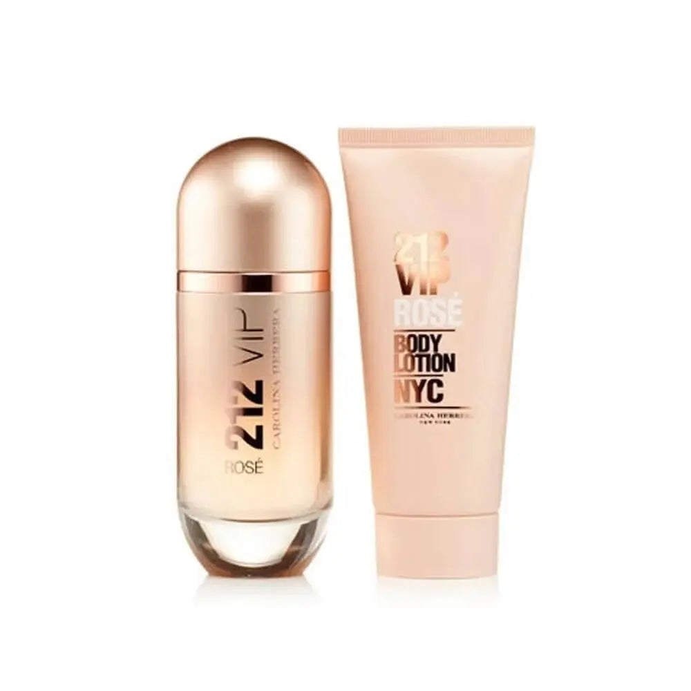 212 Vip Rose By Carolina Herrera For Women 2Pcs Set EDP Spray Carolina Herrera