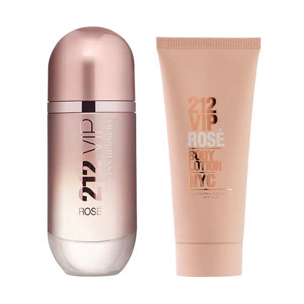 212 VIP Rose by Carolina Herrera Women 2Pcs Gift Set EDP.