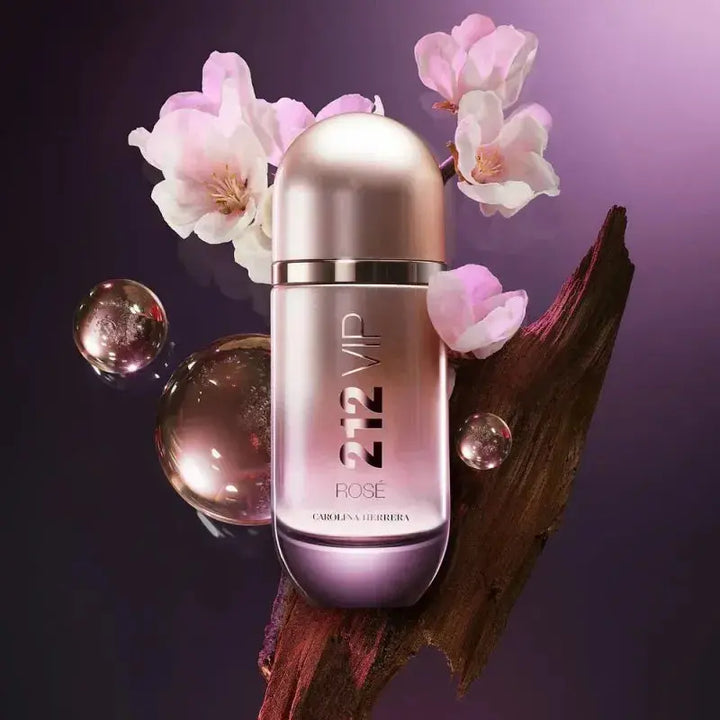 212 VIP Rose by Carolina Herrera Women 2Pcs Gift Set EDP.