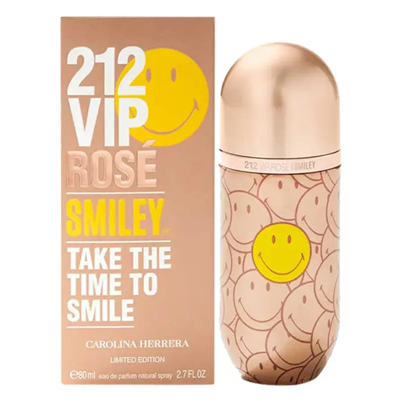 212 Vip Rosé Smiley By Carolina Herrera For Women 2.7 EDP Spray Carolina Herrera