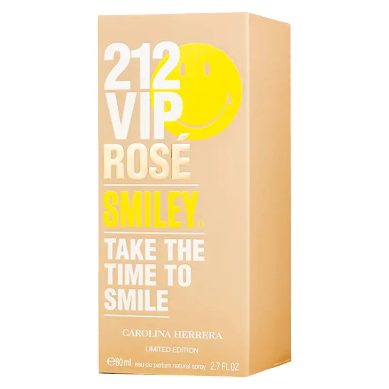 212 Vip Rosé Smiley By Carolina Herrera For Women 2.7 EDP Spray Carolina Herrera