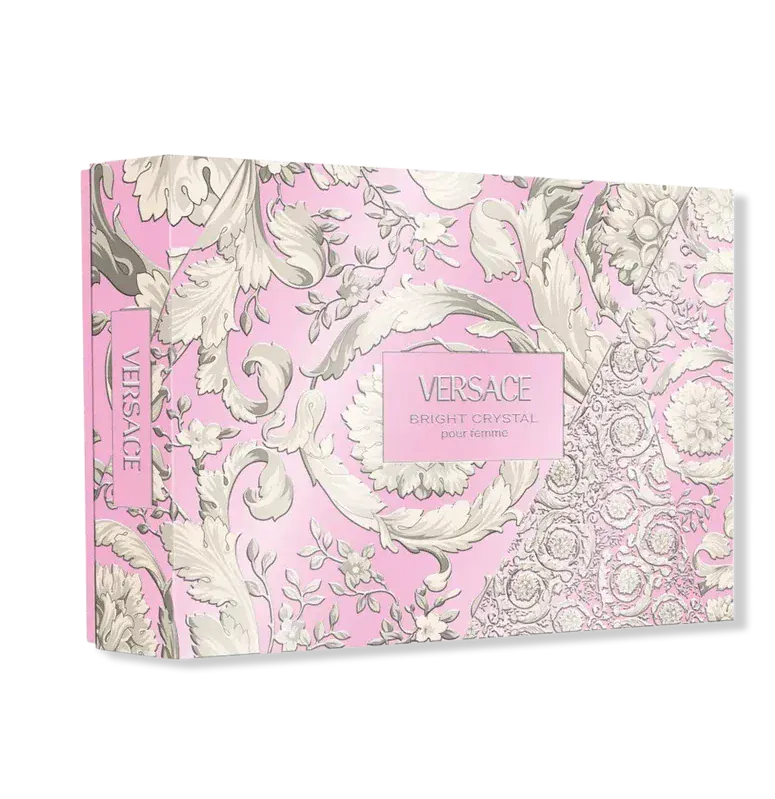 Bright Crystal by Versace - For Women 4Pcs Gift Set EDT