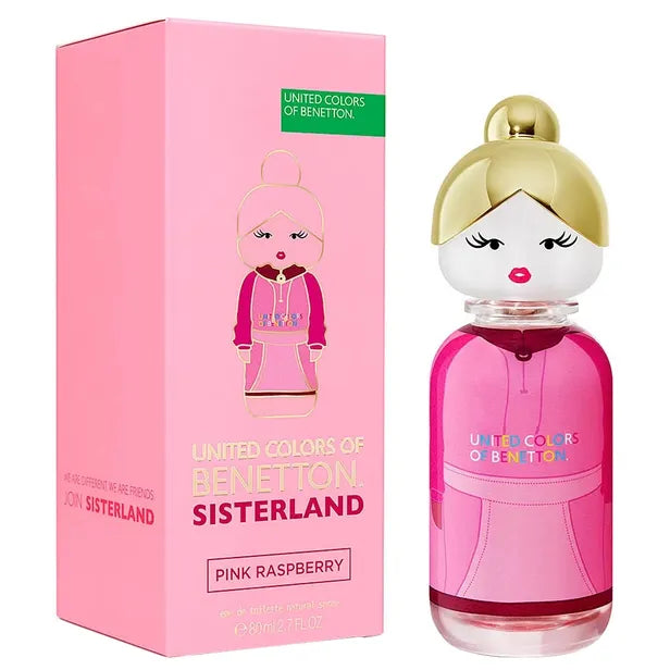 Sisterland Pink Raspberry By Benetton For Women 2.7 oz EDT Spray