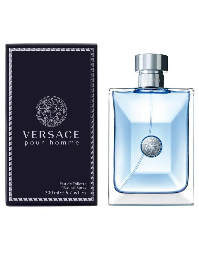 Versace Pour Homme 6.7 oz Eau De Toilette Spray For Men
