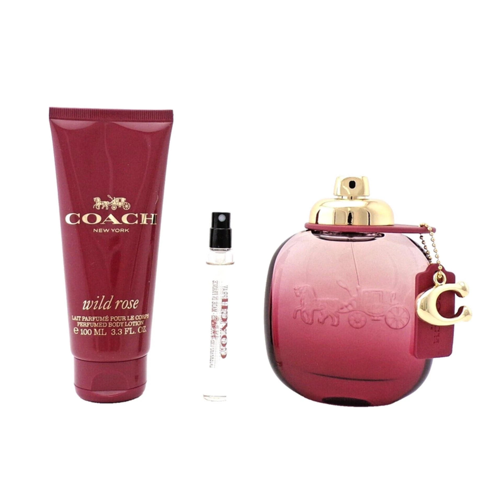 Wild Rose By Coach Women’s Eau de Parfum 3Pcs Set