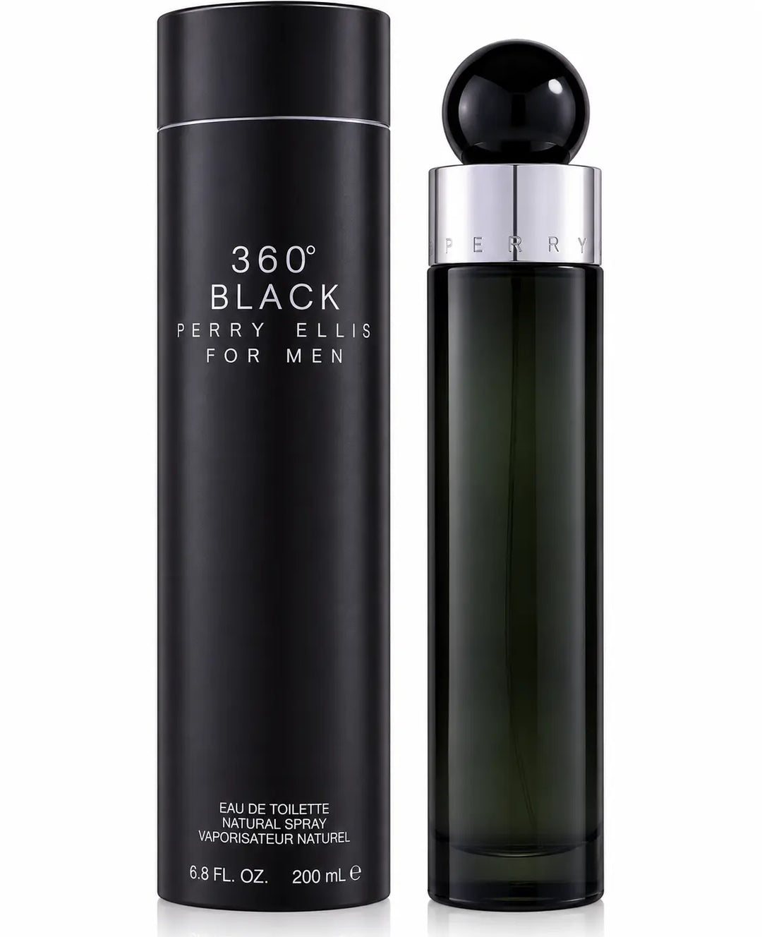360 Black by Perry Ellis for Men 6.8oz EDT Spray bottle
