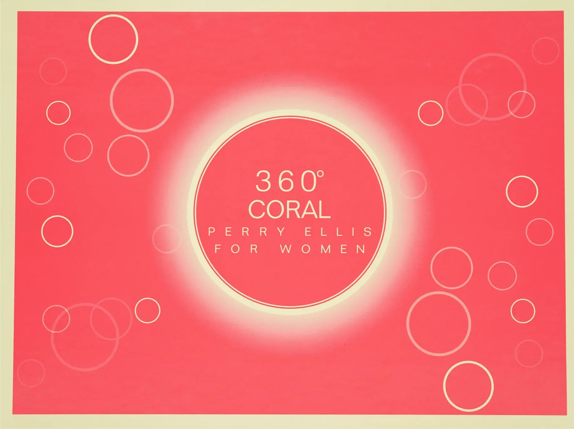 Perry Ellis 360 Coral Women's 4pcs Gift set Eau De Pafum 3.4oz.