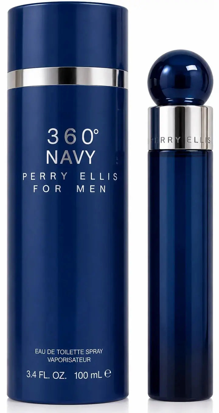 360 Navy by Perry Ellis 3.4oz Men EDT Spray