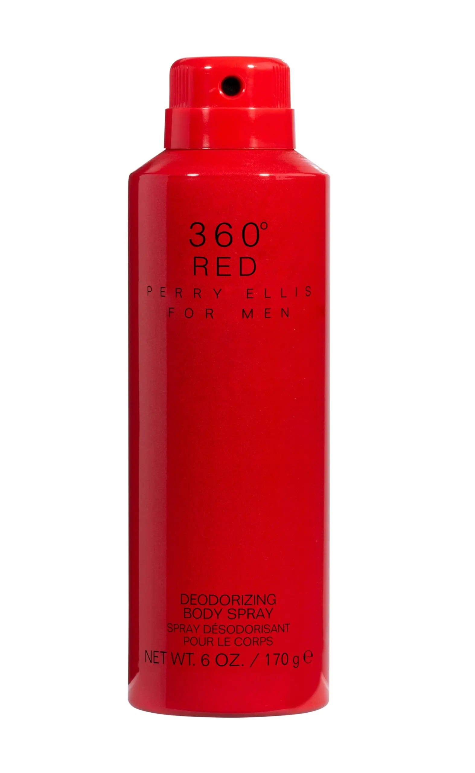 360 Red By Perry Ellis For Men 4Pcs Set EDT Spray Perry Ellis