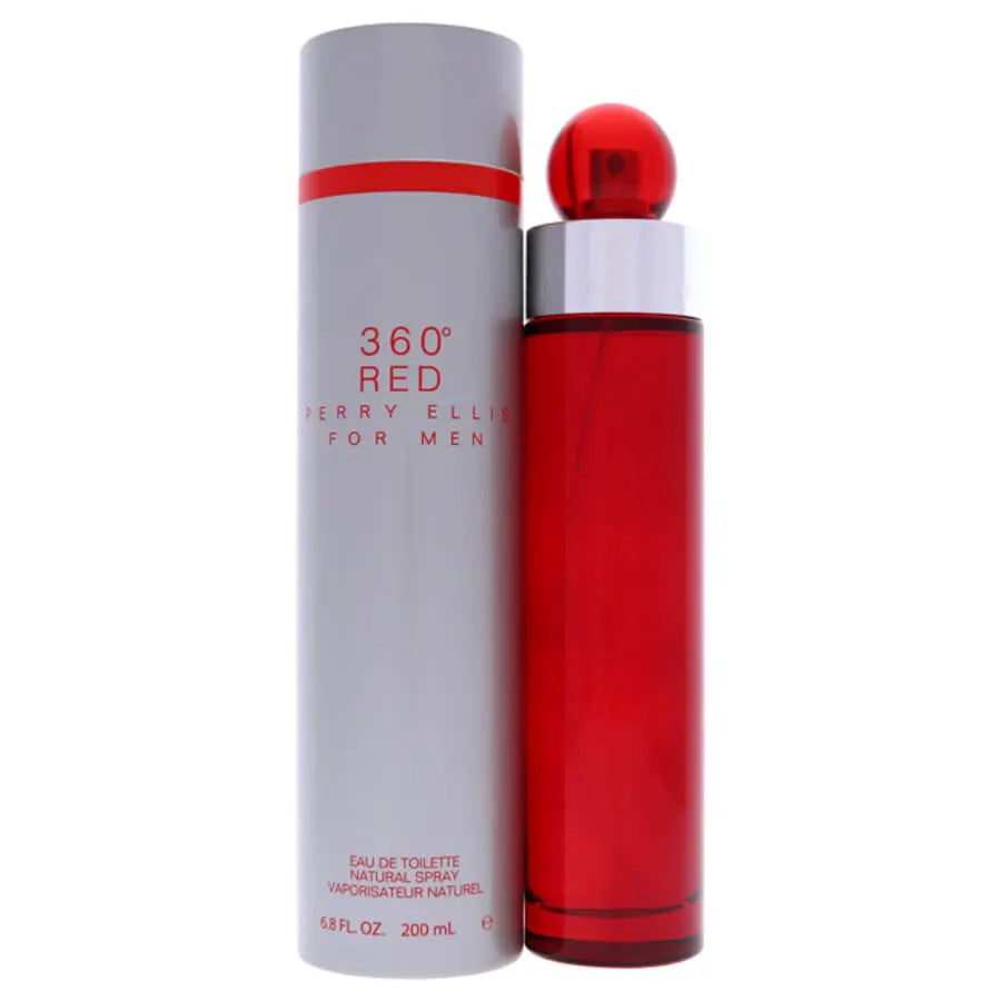 360 Red By Perry Ellis For Men 6.7oz EDT Spray Perry Ellis