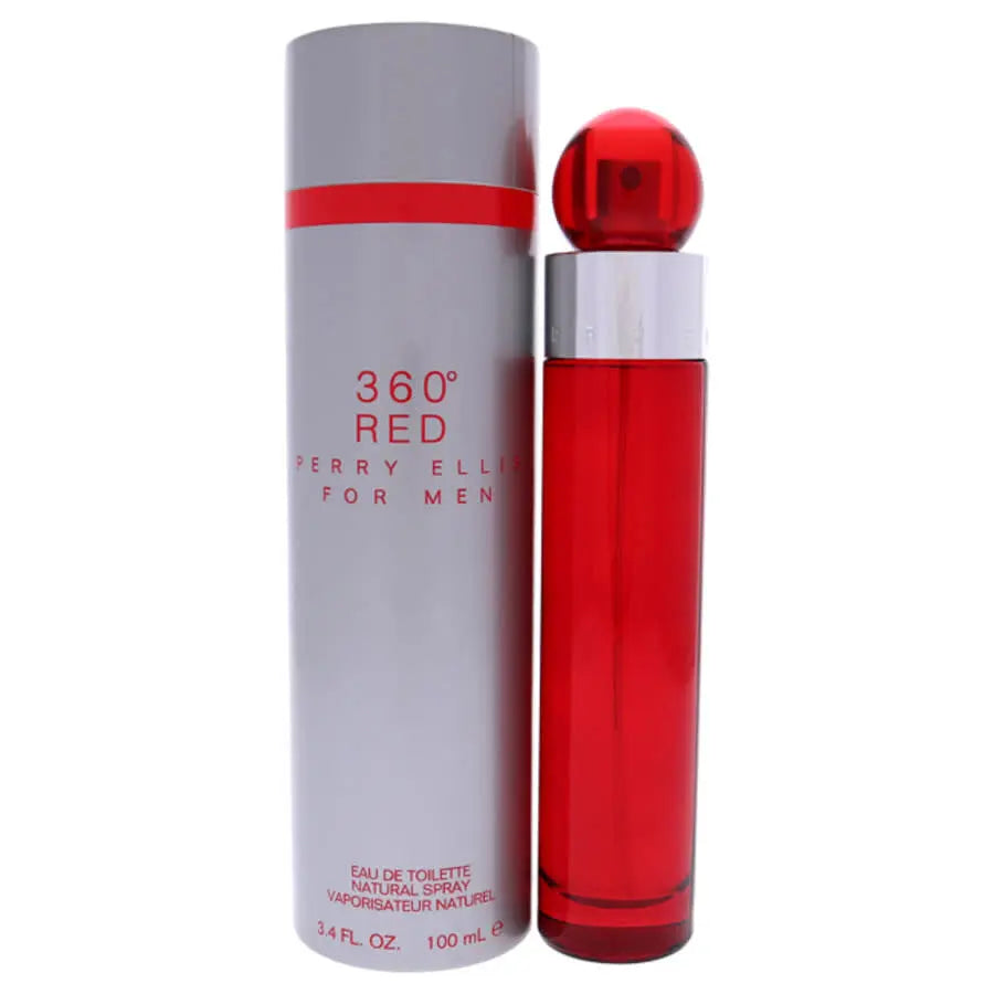 360 Red by Perry Ellis For Men 3.3 oz EDT Spray - perfumesandrea