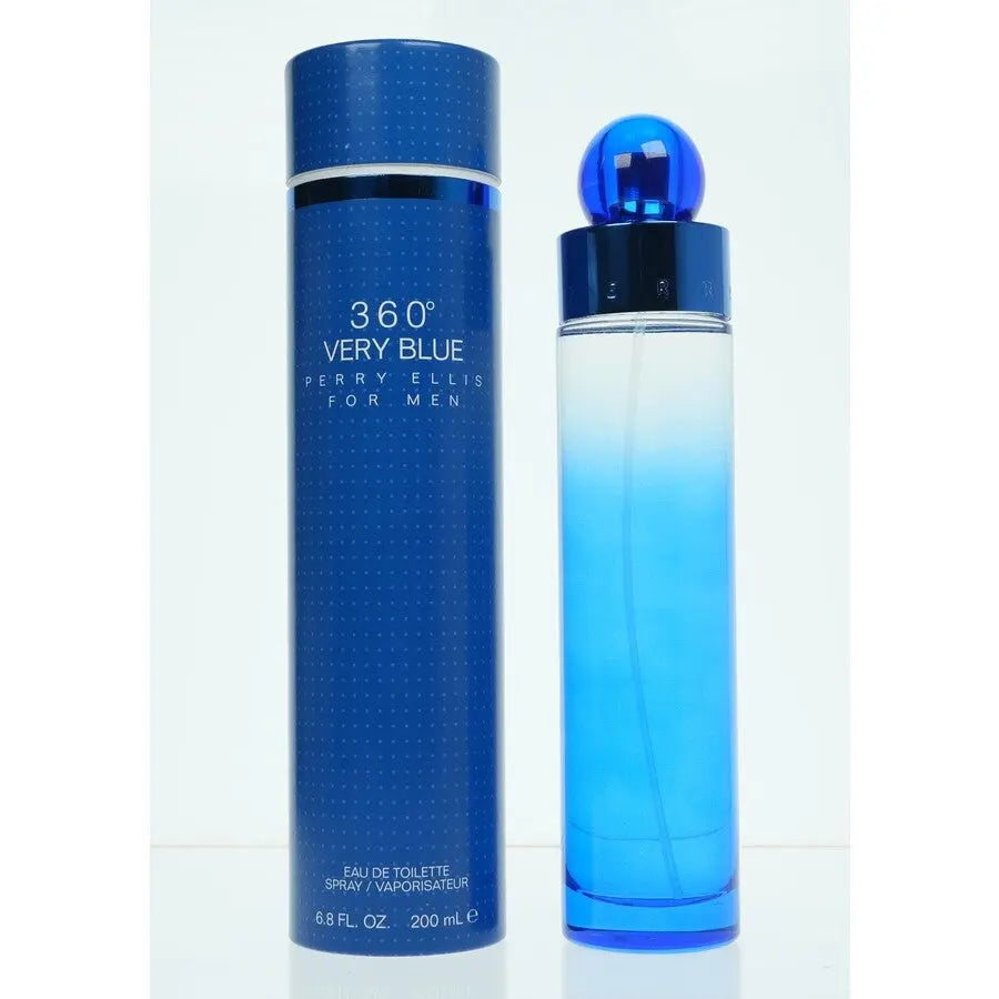 360 Very Blue By Perry Ellis For Men 6.8oz EDT Spray