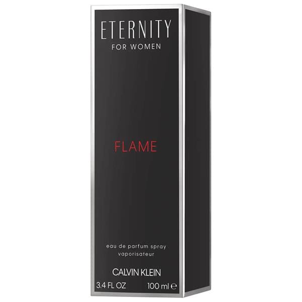 Eternity Flame By Calvin Klein - For Women 3.4oz EDP Spray.