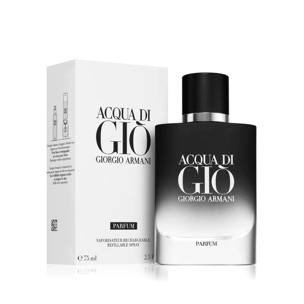 Acqua Di Gio Parfum By Giorgio Armani For Men 2.5 oz Parfum Spray