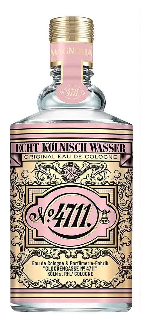 4711 Floral Collection Magnolia 3.4oz EDC bottle detail