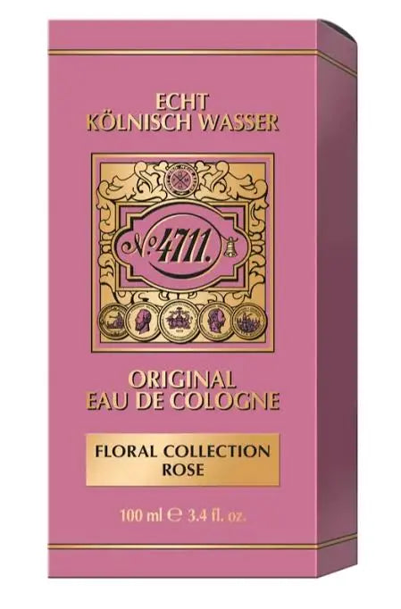 4711 Floral Collection Rose original box 3.4oz Eau de Cologne