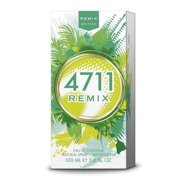 4711 Remix Green Oasis original box 3.4oz Eau de Cologne