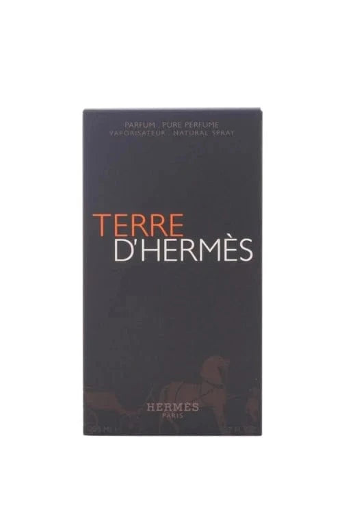 Terre d’Hermès Parfum pure version, men’s fragrance combining orange, grapefruit, flint, woodsy notes, oakmoss and benzoin.