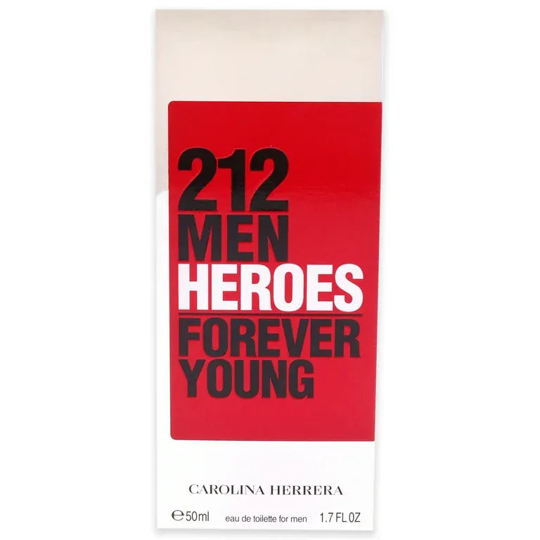 212 Heroes Forever Young by Carolina Herrera - Men's 1.7oz EDT.