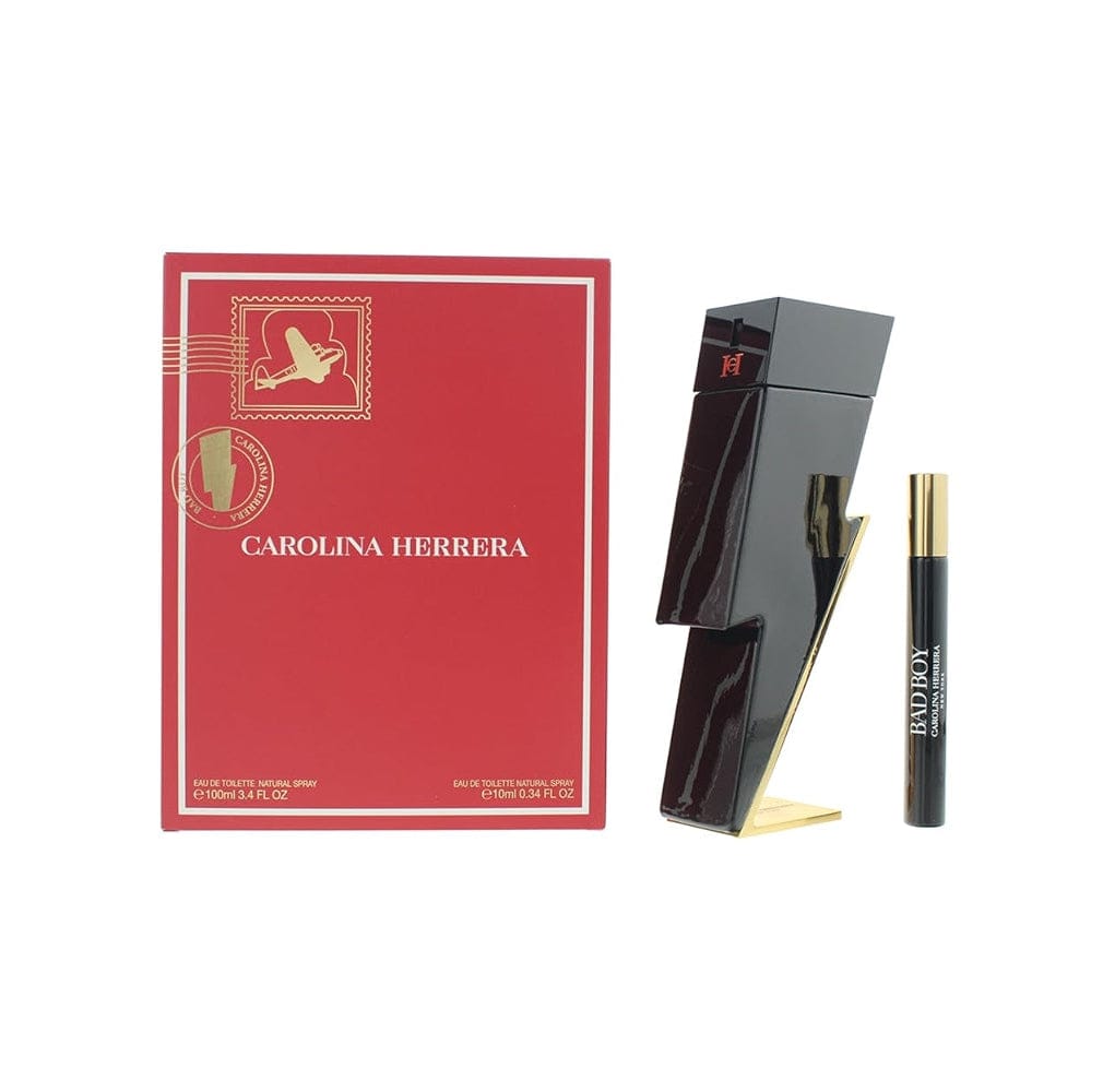 Bad Boy by Carolina Herrera - For Men 2Pcs Gift Set EDT 