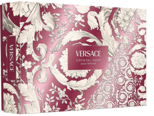 Crystal Noir by Versace - For Women 4Pcs Gift Set EDP