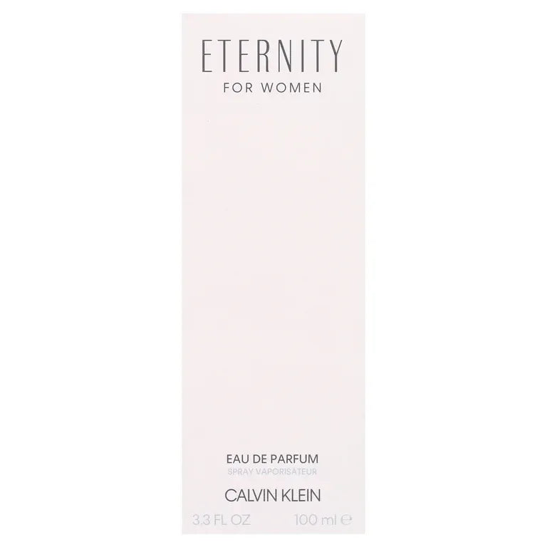 Eternity By Calvin Klein - For Women 3.3oz Eau De Parfum.