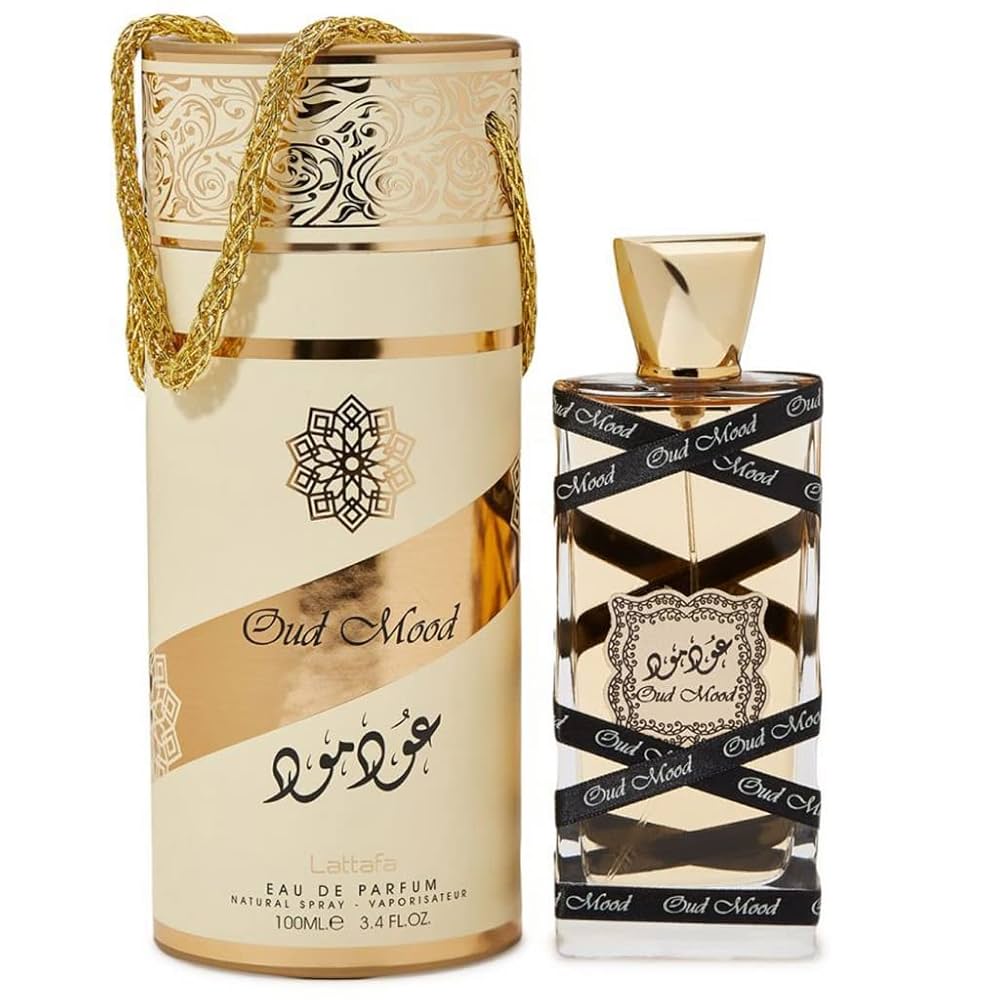 Oud Mood by Lattafa Unisex Eau de Parfum 3.4 oz