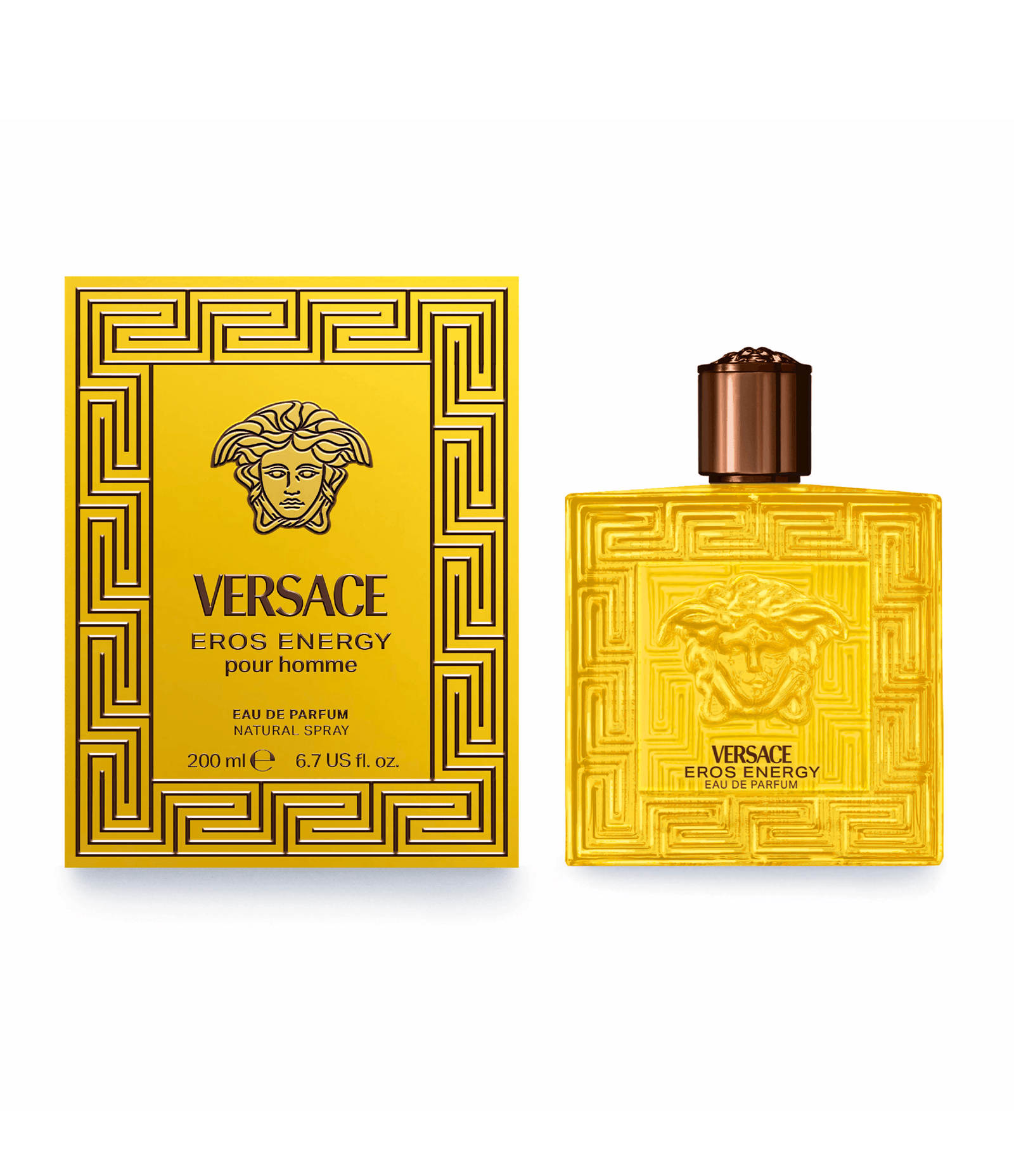 Eros Energy by Versace - For Men 6.7oz Eau De Parfum