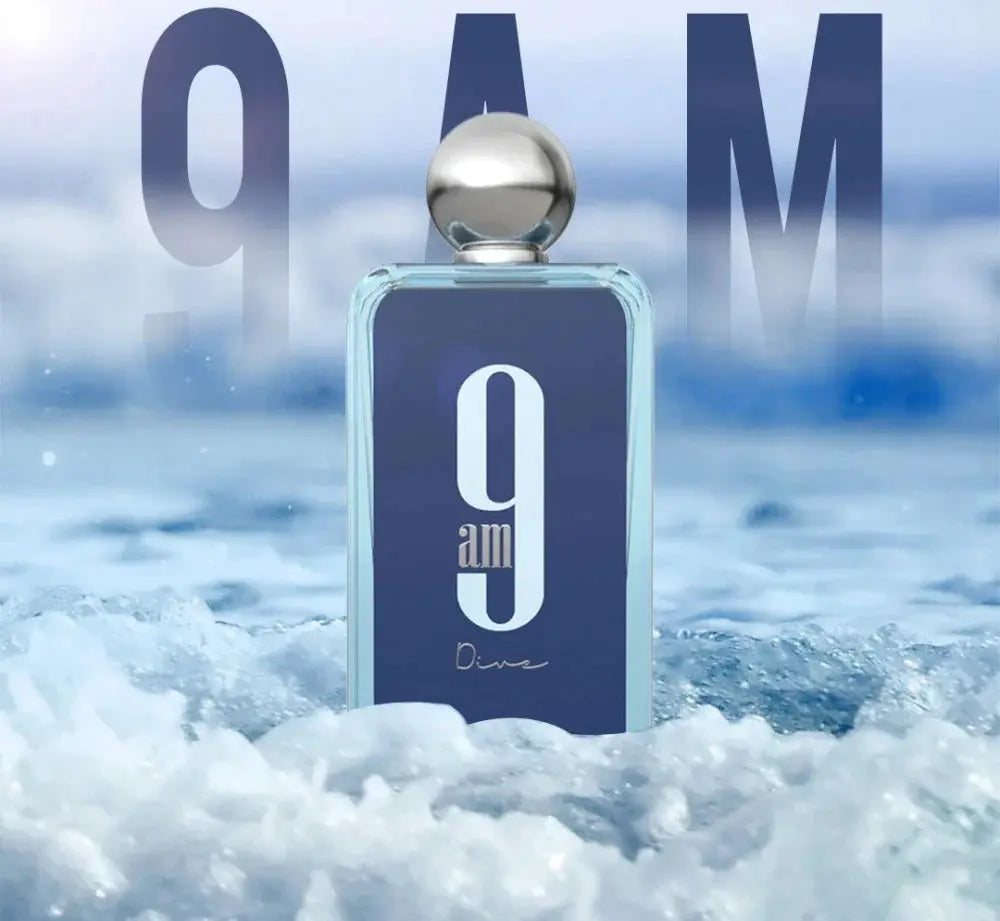 9AM Dive By Afnan –-- Unisex 3.4 oz Eau De Parfum.