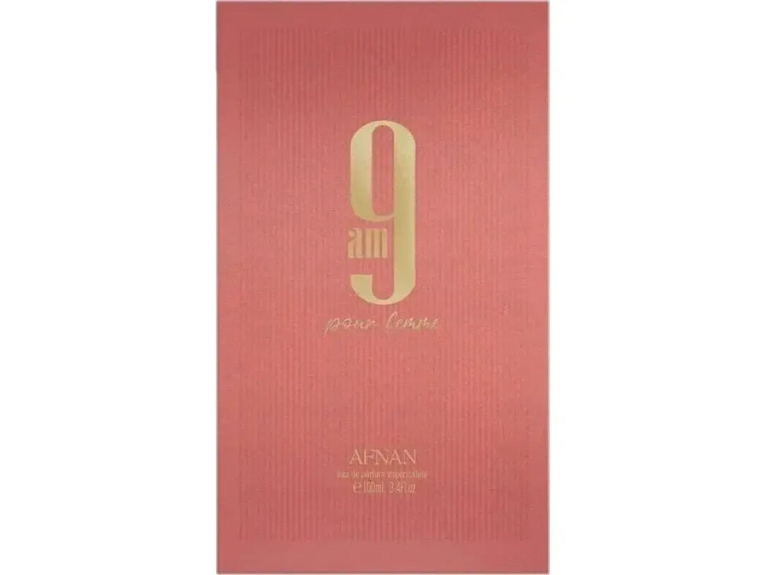 9AM Pour Femme by Afnan Women's 3.4oz Eau De Parfum.