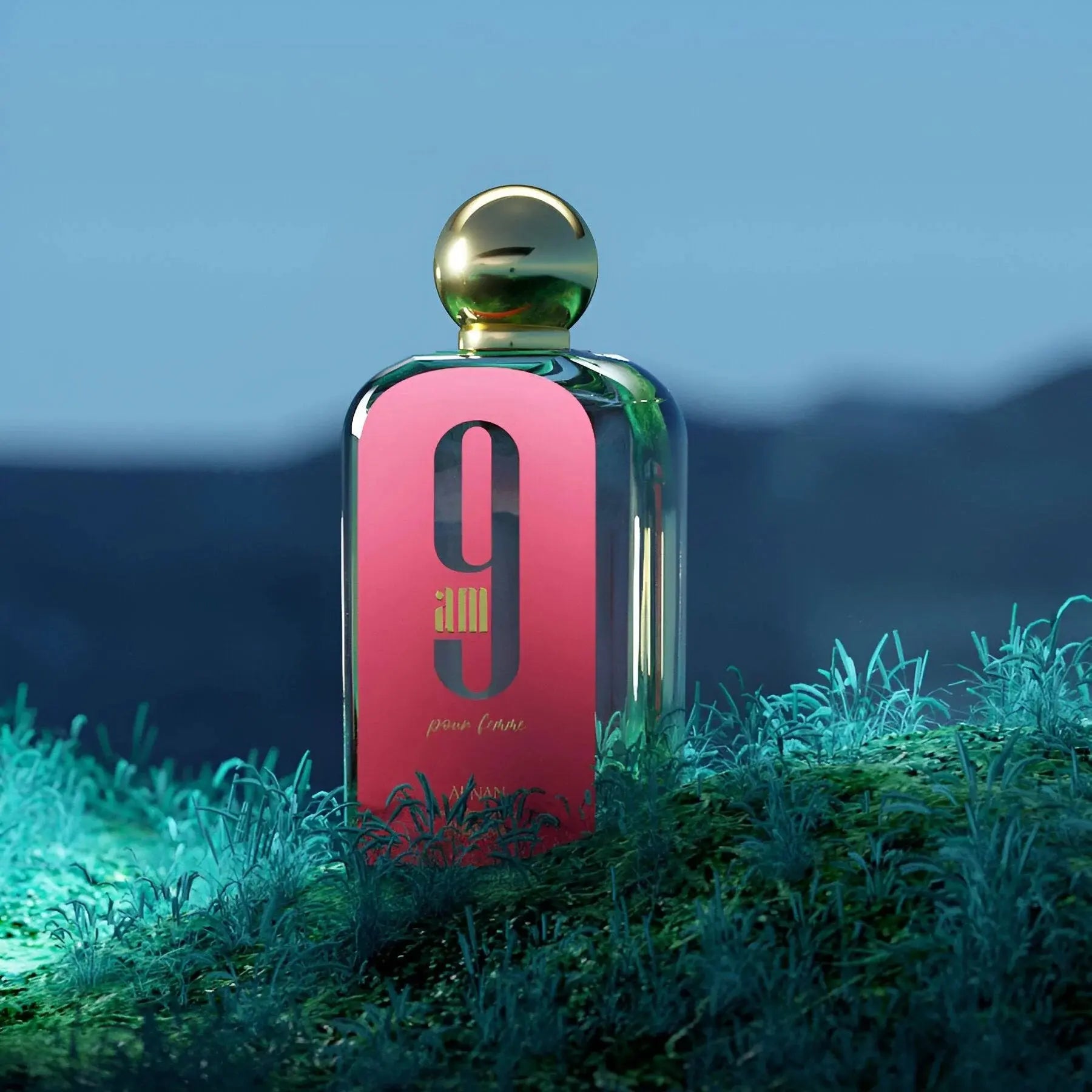 9AM Pour Femme by Afnan Women's 3.4oz Eau De Parfum.