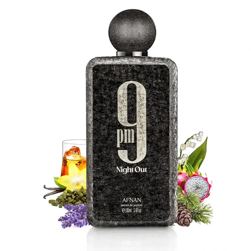 9PM Night Out by Afnan bold masculine fragrance for men
