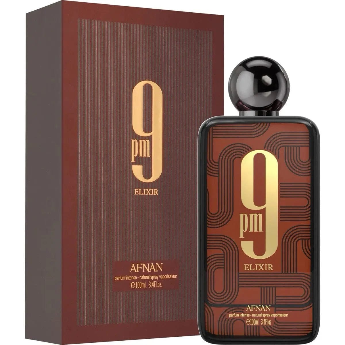 9Pm Elixir By Afnan Unisex Parfum Spray 3.4oz