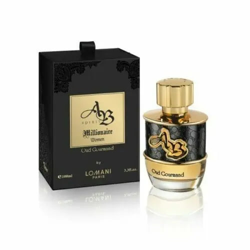 AB Spirit Millionaire Oud Gourmand By Lomani For Men 3.3oz EDP Spray - perfumesandrea