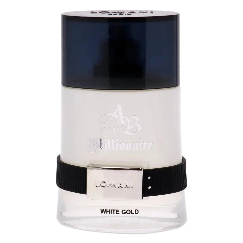 AB Spirit Millionaire White Gold By Lomani For Men 3.3oz EDP Spray - perfumesandrea