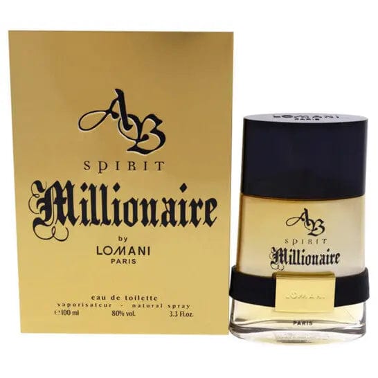 AB Spirit Millionaire by Lomani For Men 3.3oz EDT Spray - perfumesandrea