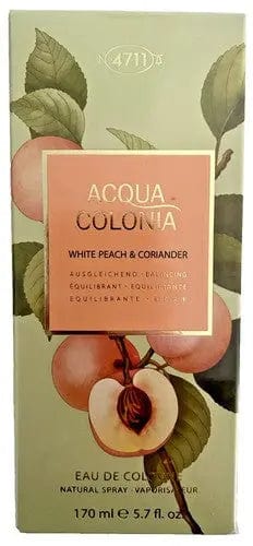 Acqua Colonia Peach &amp; Coriander By 4711 For Unisex 3.4oz EDC Spray 4711