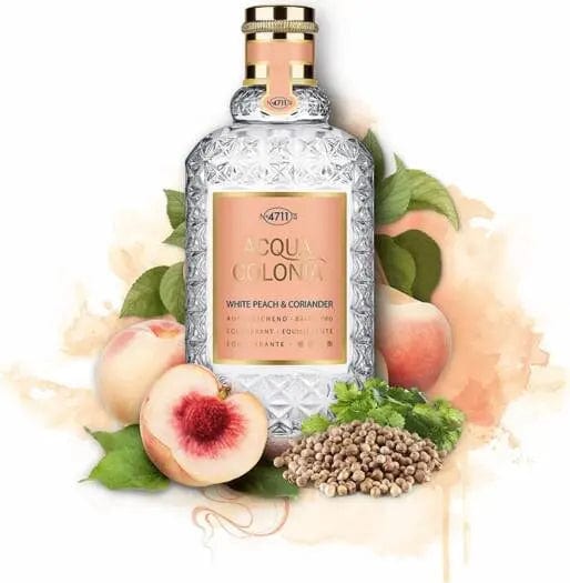 Acqua Colonia Peach &amp; Coriander By 4711 For Unisex 3.4oz EDC Spray 4711
